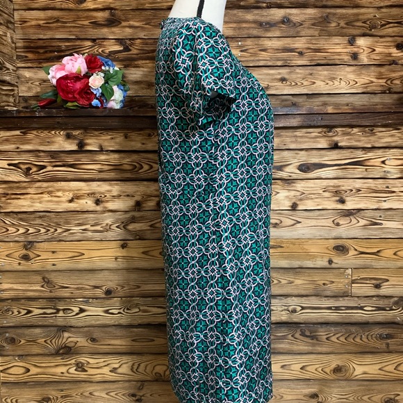 J. Crew Swoop Dress in Latticework Medallion - Picture 4 of 5